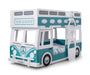 Campervan Bunk Bed – Green & White - Luminex FurnitureBunk BedCAM701