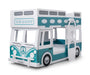 Campervan Bunk Bed – Green & White - Luminex FurnitureBunk BedCAM701