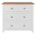 Capri 3 Drawer Chest – White - LuminexFurnitureChest of DrawersCP313