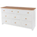 Capri 6+2 Drawer Large Chest – White - LuminexFurnitureChest of DrawersCP362