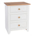 Capri Bedside Table 3 Drawer Cabinet White - LuminexFurnitureBedside TableCP310