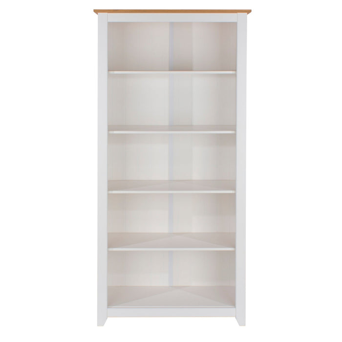 Capri Bookcase White Tall - LuminexFurnitureBookcaseCP713