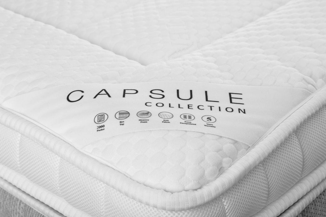 Capsule 2000 Box Top Mattress - Luminex FurnitureMattressesMAT079