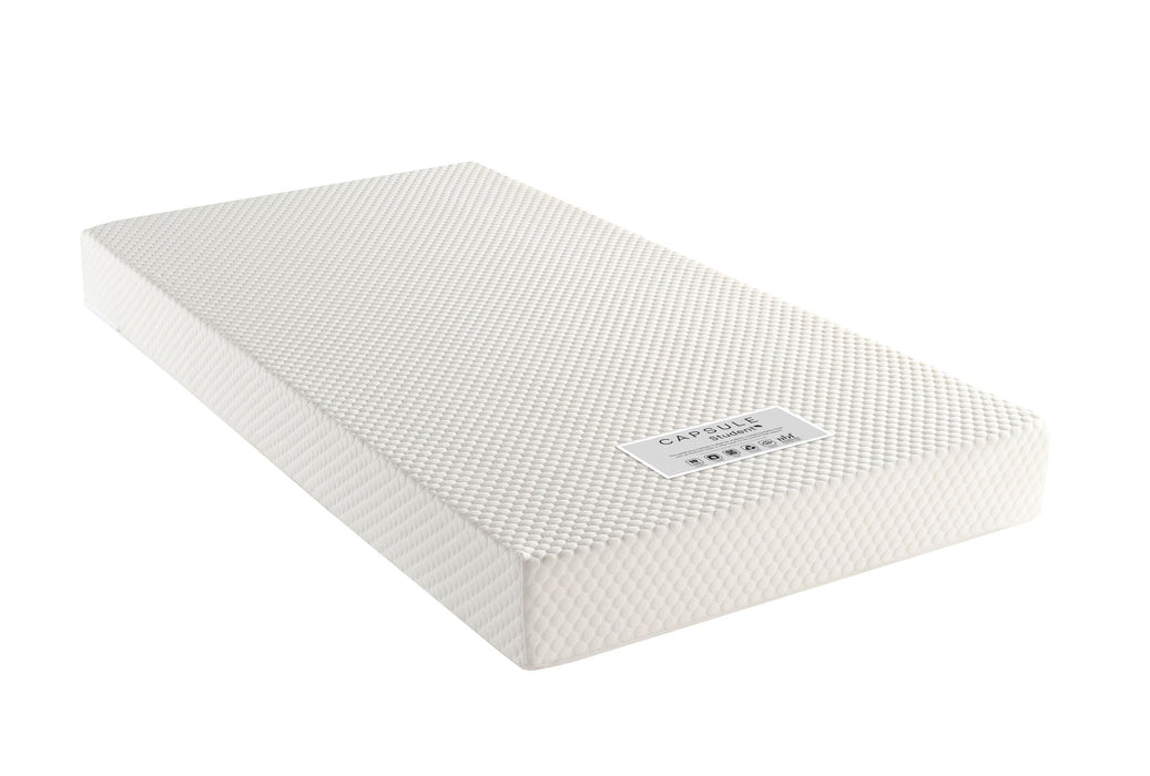 Capsule Student Mattress – White Reflex Foam - Luminex FurnitureMattressesMAT090
