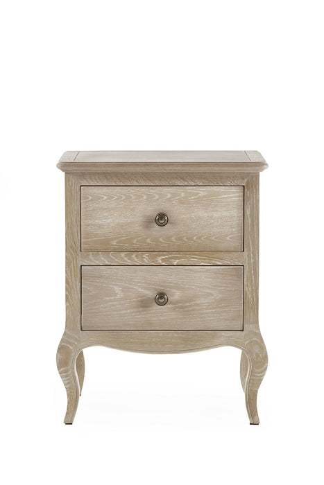 Carla 2 Drawer Curved Bedside Table – French - Inspired - Luminex FurnitureBedside TableCAM401