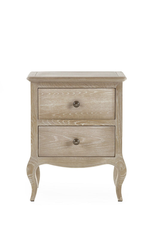 Carla 2 Drawer Curved Bedside Table – French - Inspired - Luminex FurnitureBedside TableCAM401