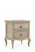 Carla 2 Drawer Curved Bedside Table – French - Inspired - Luminex FurnitureBedside TableCAM401