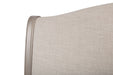 Carla Bed Limed Oak & Oatmeal Linen - Luminex FurnitureFabric BedsCAM301