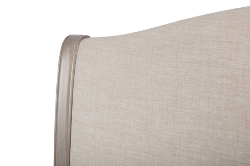 Carla Bed Limed Oak & Oatmeal Linen - Luminex FurnitureFabric BedsCAM301