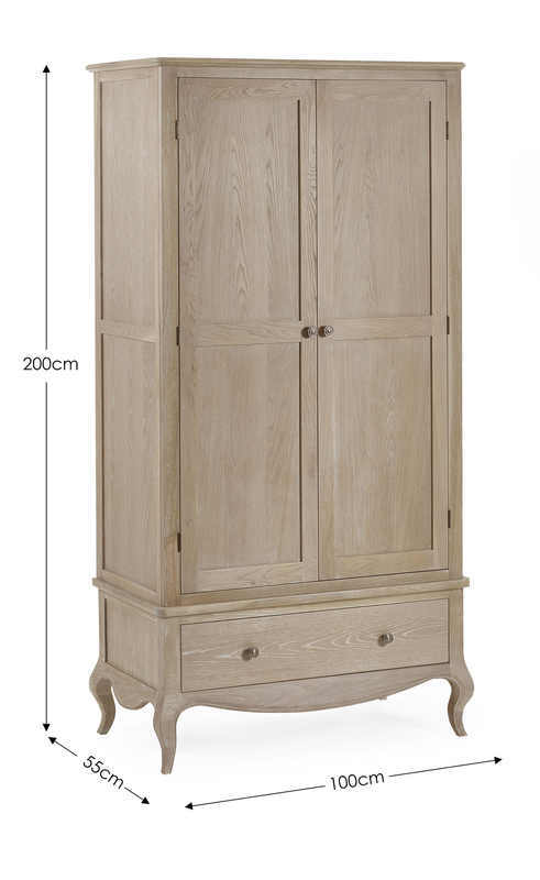 Carla Combination Wardrobe - Luminex FurnitureWardrobeCAM404