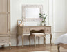 Carla Dressing Table & Stool with Limed Oak Finish | Elegant French Bedroom Set - Luminex FurnitureDressing TableCAM405
