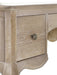 Carla Dressing Table & Stool with Limed Oak Finish | Elegant French Bedroom Set - Luminex FurnitureDressing TableCAM405