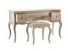 Carla Dressing Table & Stool with Limed Oak Finish | Elegant French Bedroom Set - Luminex FurnitureDressing TableCAM405