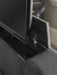 Carmen Side Lift Ottoman TV Bed - Light Grey - Luminex FurnitureFabric BedsCLA001