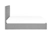 Caroline Ottoman Storage Bed - Grey - Luminex FurnitureFabric BedsMER302