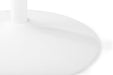 Carter Round Dining Table – White Metal Pedestal Base - Luminex FurnitureDining TableBLA101