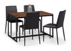 Casa Stacking Dining Chairs – Set of 4 - Luminex FurnitureChairsJAZ006