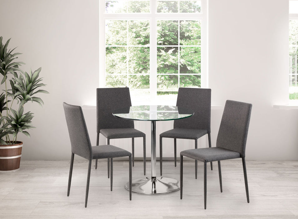 Casa Stacking Dining Chairs – Set of 4 - Luminex FurnitureChairsJAZ006