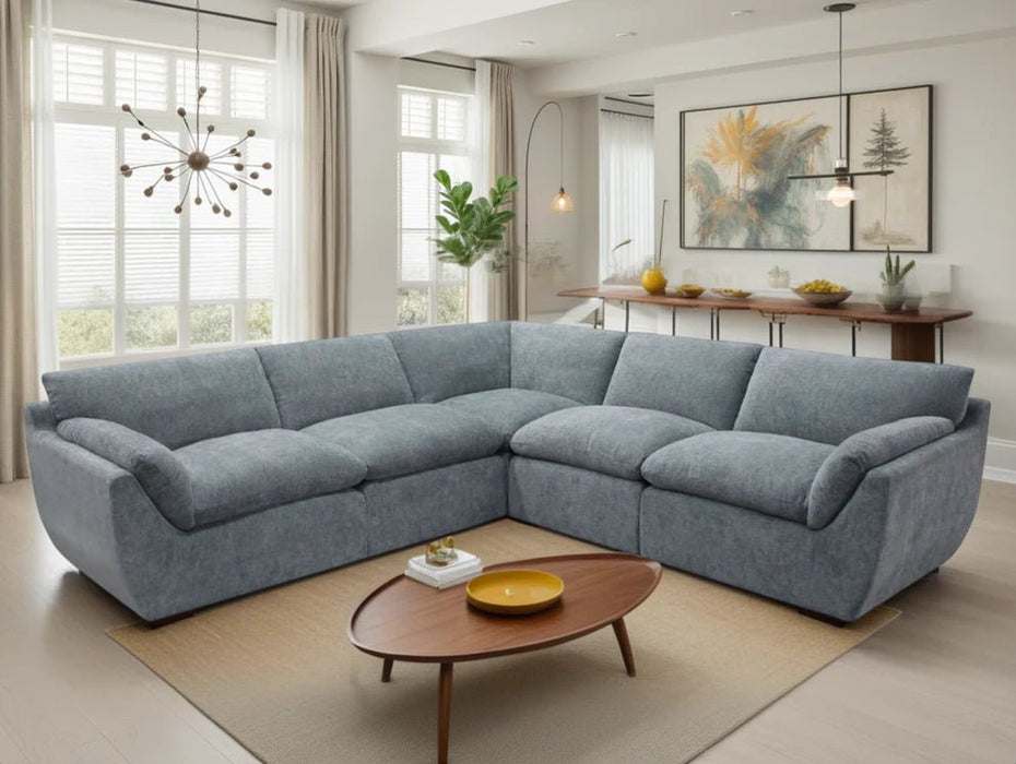 Castellano Aqua Large Corner Sofa – 5 Seater - Luminex FurnitureSofascamden_aqua_2c2