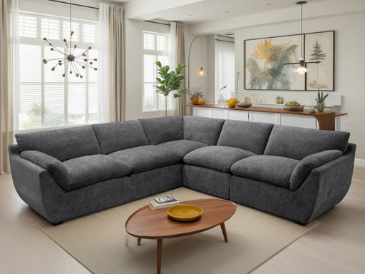 Castellano Grey Large Corner Sofa - Luminex FurnitureSofascamden_grey_2c2