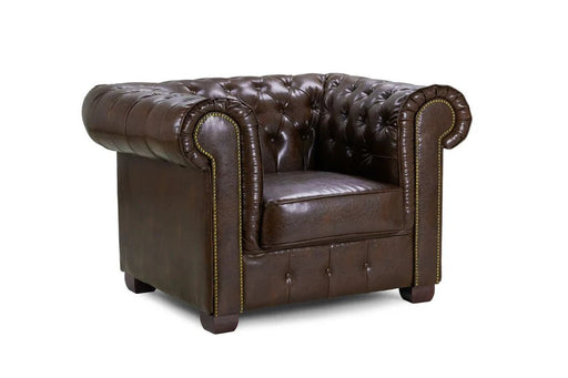 Cavendish Chesterfield Antique Brown Armchair – Classic Leather - Luminex FurnitureOccasional Chairschesterfield_sofa_antique_brown_armchair