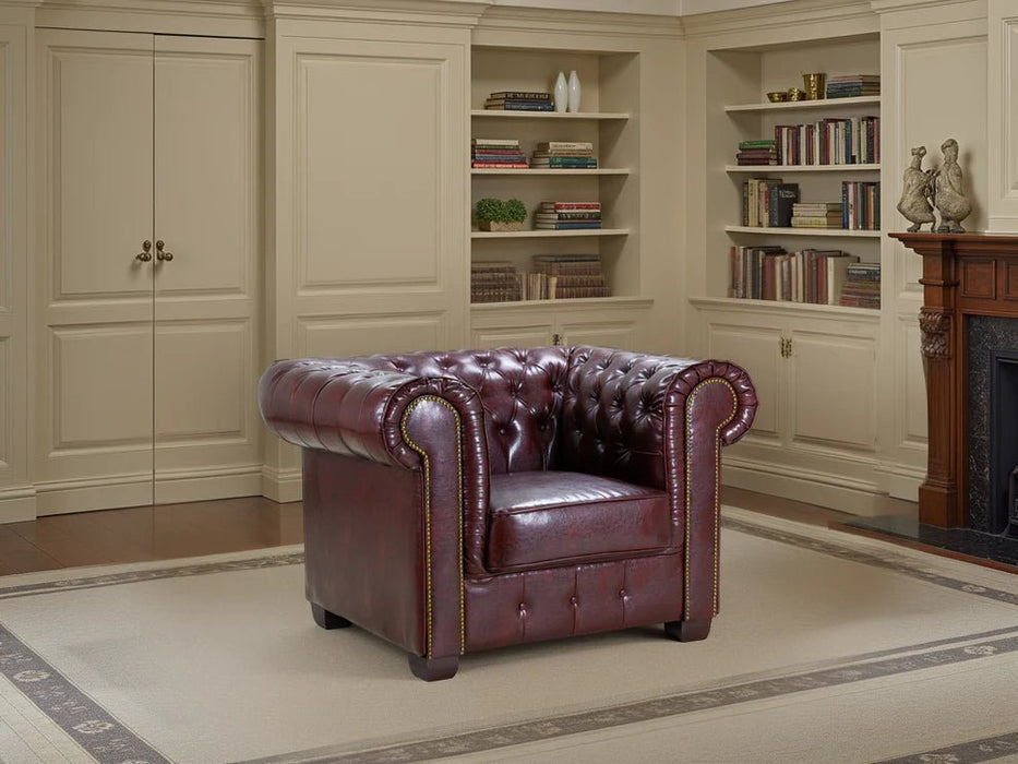 Cavendish Chesterfield Oxblood Red Armchair - Luminex FurnitureOccasional Chairschesterfield_sofa_oxblood_red_armchair