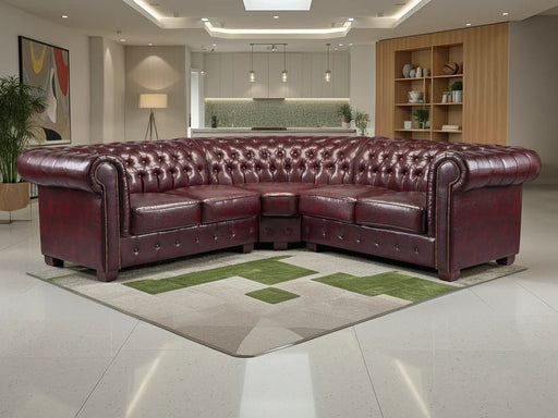 Cavendish Chesterfield Oxblood Red Large Corner Sofa - Luminex FurnitureSofaschesterfield_sofa_oxblood_red_large_corner