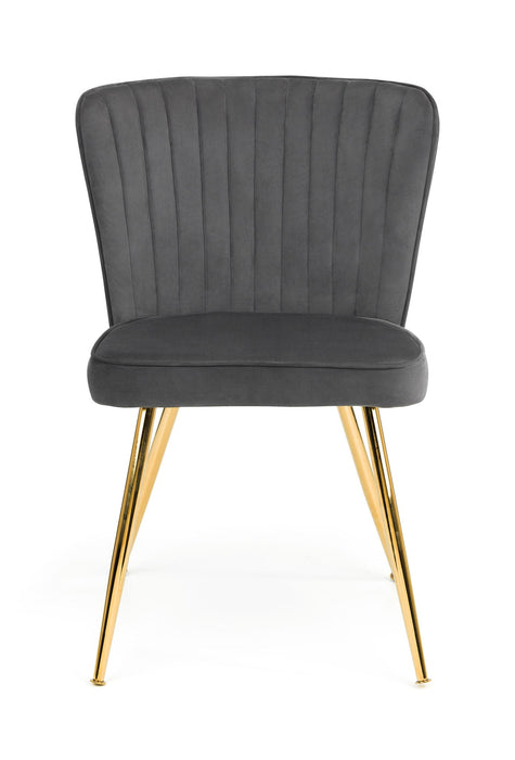 Cedar Velvet Dining Chairs – Set of 2 - Luminex FurnitureChairsCAN204