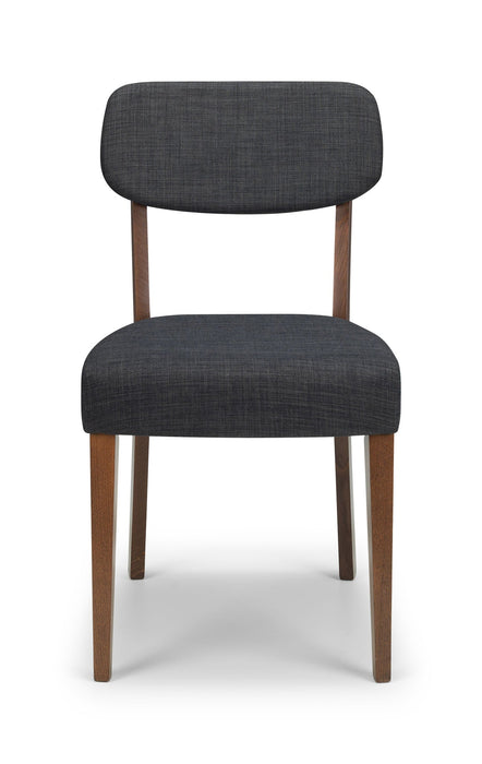 Celeste Grey Linen Dining Chairs – Set of 2 - Luminex FurnitureChairsFAR003