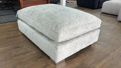 Chantilly Silver Footstool - Luminex FurnitureFootstoolchiswick_sofa_silver_footstool