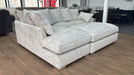 Chantilly Silver Left Hand Corner Sofa – Modern 4 Seater Comfort - Luminex FurnitureSofaschiswick_sofa_silver_left_hand