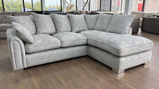 Chantilly Silver Right Hand Corner Sofa – Stylish 4 Seater Comfort - Luminex FurnitureSofaschiswick_sofa_silver_right_hand