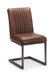 Charlotte Charcoal Grey Suede Dining Chairs – Set of 2 - Luminex FurnitureChairsBRO014