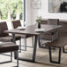 Charlotte Dining Table - Dark Oak - Luminex FurnitureDining TableBRO021