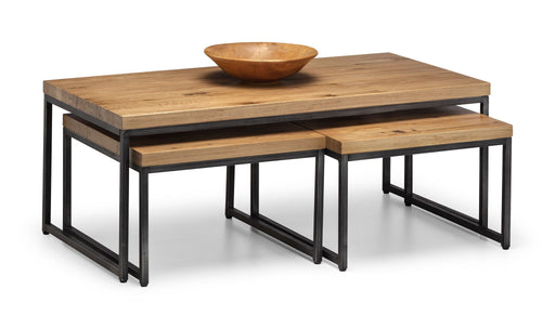 Charlotte Nesting Coffee Tables - Oak - Luminex FurnitureCoffee TableBRO004