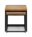 Charlotte Nesting Lamp Tables – Solid Oak & Metal Legs - Luminex FurnitureLamp TableBRO005