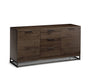 Charlotte Oak Sideboard – Rustic 2 Door 3 Drawer Storage - Luminex FurnitureSideboardBRO027