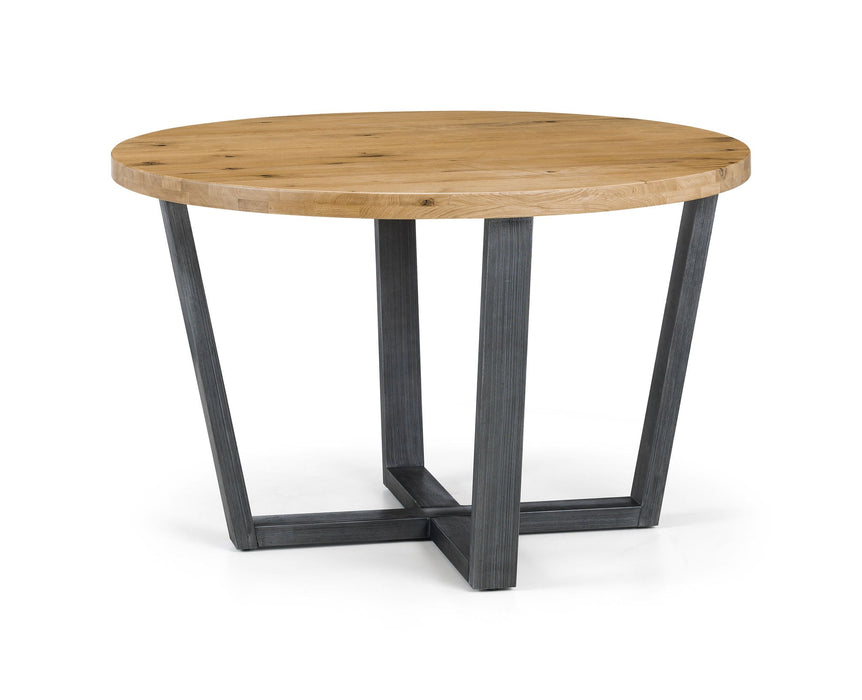 Charlotte Round Dining Table – Oak - Luminex FurnitureDining TableBRO008