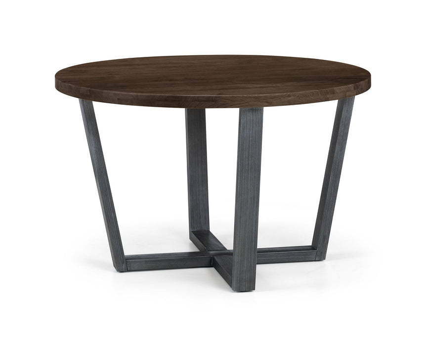Charlotte Round Table - Dark Oak - Luminex FurnitureDining TableBRO028