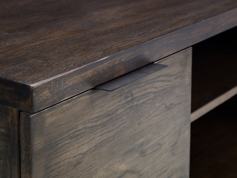 Charlotte TV Unit – Dark Oak - Luminex FurnitureTV UnitBRO026