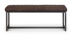 Charlotte Upholstered Bench - Luminex FurnitureBench SeatBRO019