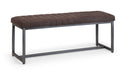 Charlotte Upholstered Bench - Luminex FurnitureBench SeatBRO019