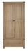 Chelsea 2 Door 1 Drawer Wardrobe in Limed Oak - Luminex FurnitureWardrobeMEM007