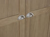 Chelsea 2 Door 1 Drawer Wardrobe in Limed Oak - Luminex FurnitureWardrobeMEM007