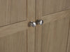 Chelsea 2 Door 1 Drawer Wardrobe in Limed Oak - Luminex FurnitureWardrobeMEM007