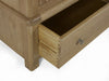 Chelsea 2 Door 1 Drawer Wardrobe in Limed Oak - Luminex FurnitureWardrobeMEM007
