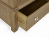 Chelsea 2 Door 1 Drawer Wardrobe in Limed Oak - Luminex FurnitureWardrobeMEM007