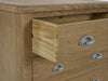 Chelsea 3 Drawer Chest in Limed Oak - Luminex FurnitureChest of drawersMEM004