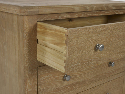 Chelsea 3 Drawer Chest in Limed Oak - Luminex FurnitureChest of drawersMEM004