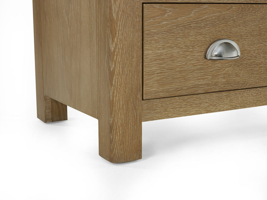 Chelsea 3 Drawer Chest in Limed Oak - Luminex FurnitureChest of drawersMEM004